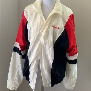 Vintage Reebok windbreaker jacket